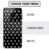 Black and White Polka Dots Galaxy S9 Skin